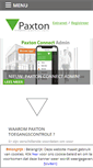Mobile Screenshot of paxton-nl.com